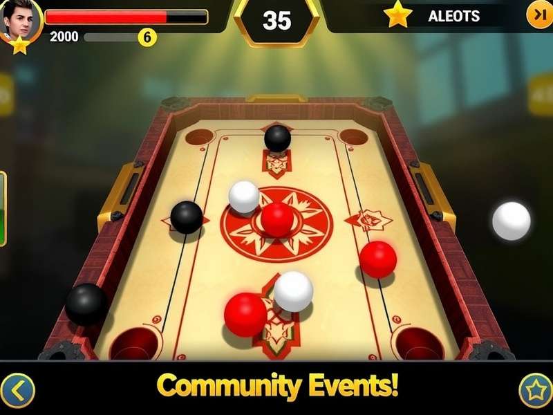 Elite Carrom Warrior Kingpin gameplay screenshot